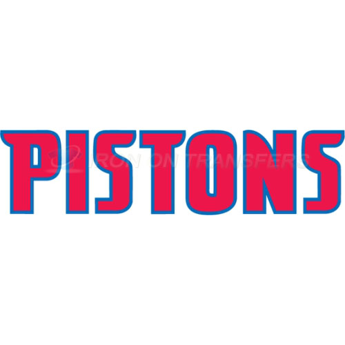 Detroit Pistons Iron-on Stickers (Heat Transfers)NO.992